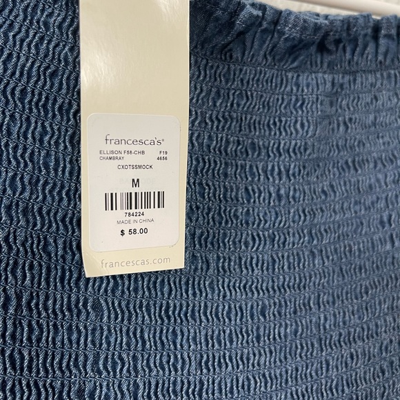 Francesca’s Jean Jumpsuit - Med - Picture 6 of 7